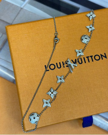 Náhrdelník dámský Louis Vuitton s diamanty